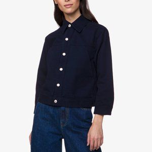 NWT Stile Benetton Relaxed Fit Jacket Size M (42)